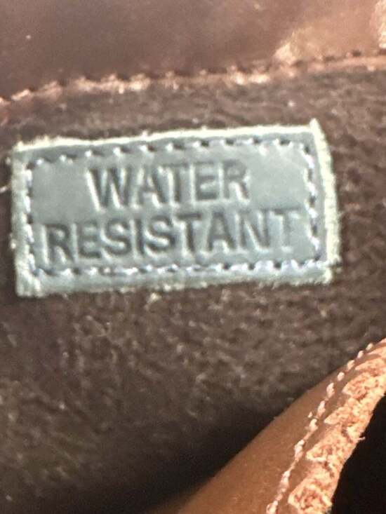 Cole Haan Zerogrand Water Resistant Wingtip Boots Brown Leather Men\'s Size 12M